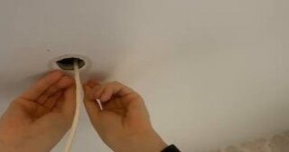 Установка люстры в Новошахтинске в октябре